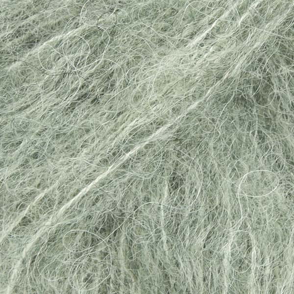 Drops Brushed Alpaca Silk - zielona szałwia - 21