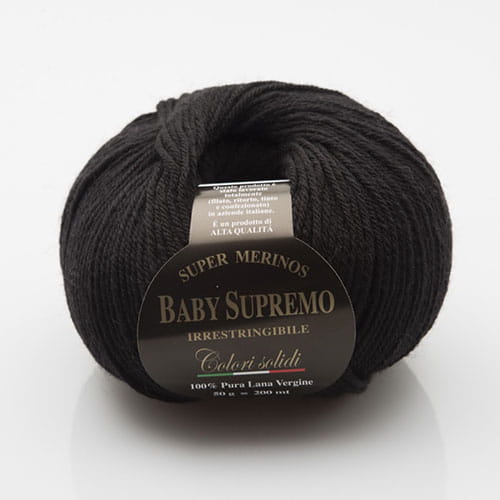 Rial Filati Baby Supremo - 150 - czarny
